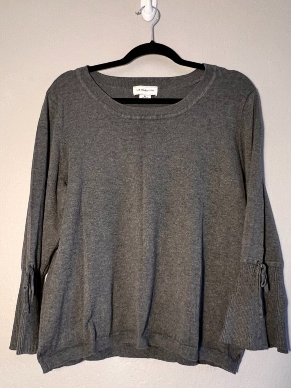 XL Liz Claiborne Grey Sweater - New without tags